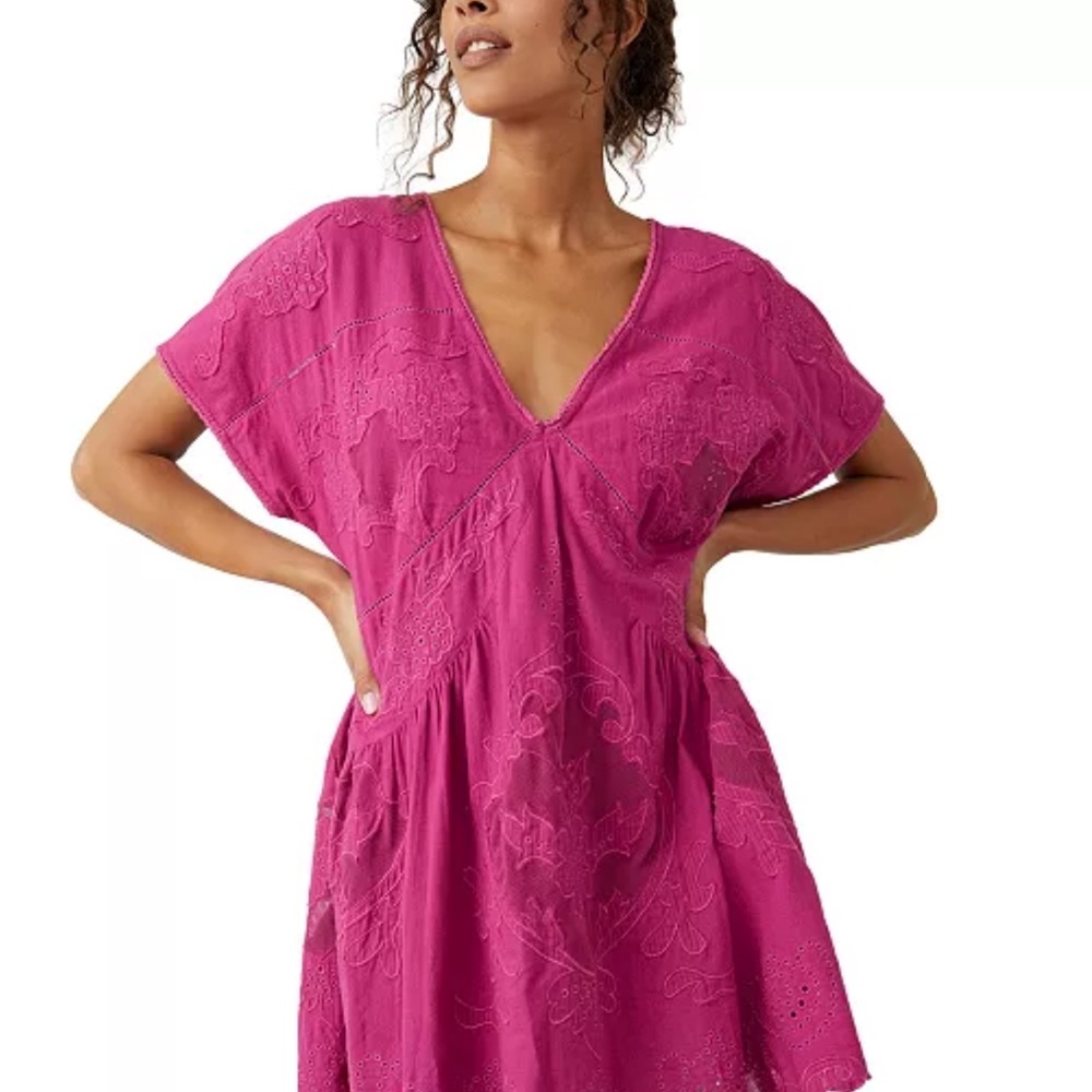 Free People Serenity V Neck Dress